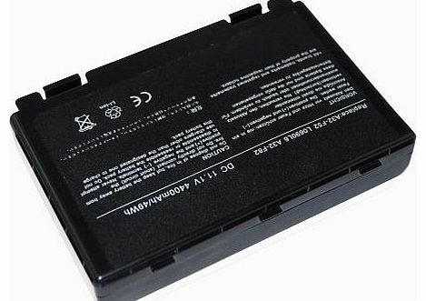 Power Battery UK - 5200mAh Laptop Battery Replace for ASUS A32-F82, A32-F52, 90-NVD1B1000Y, 90NVD1B1000Y, L0690L6, L0A2016, A32F82, A32F52 fit ASUS F52, F82, F83, K40, K50, K50ij, K51, K70, X5D, X87,