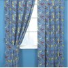 Rangers Boys Curtains - Blue Grid 54s