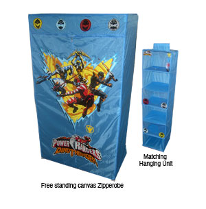 Rangers Dino Thunder Zipperobe and Hanging Unit