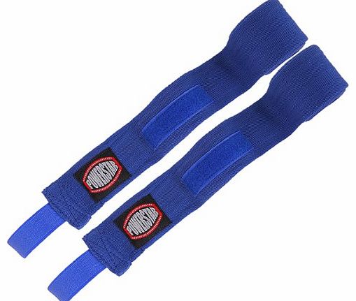 MAXSTRENGTH Blue Cotton hand wraps bandages boxing mma martial arts muay thai