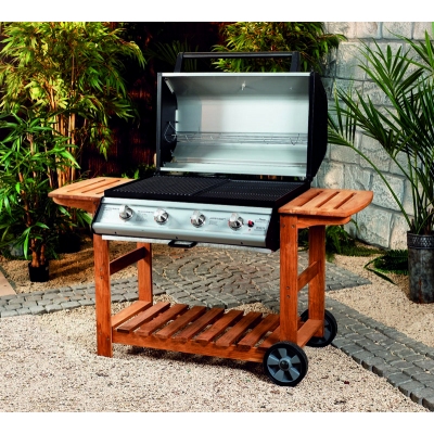 Adelaide Silverline Roaster BBQ with Hood (4 Burner)