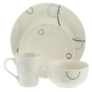 Premier Solar Porcelain 16 Piece Dinner Set