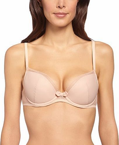  Womens Espionne 114 Push-Up Everyday Bra, Poudre, 36D