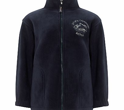 Priory Common School Unisex Fleece, Navy Blue