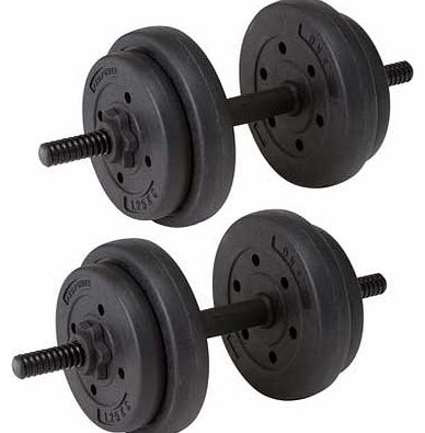 Vinyl Dumbbell Set - 15kg