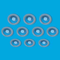 Led Lights 10 Pack Blue 15mm Round Kit