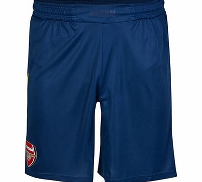 Arsenal Away Shorts 2014/15 - Kids Yellow