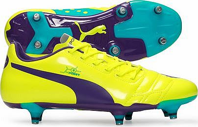 evoPOWER 4 SG Football Boots Fluro