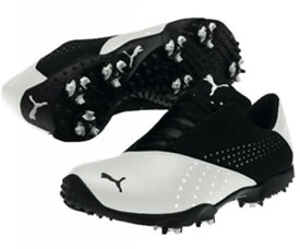 Puma Golf Tour Saddle SL Golf Shoe White/Black