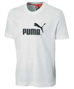 Logo T Shirt White - Large