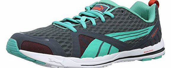  Mens FAAS 300 S (stability) Running Shoes Turbulence/Grenadine/Pool Green 8 UK, 42 EU