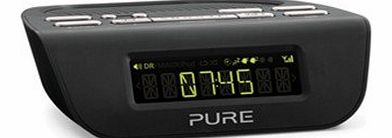 Siesta MI Series 2 Digital and FM Clock Radio - Black