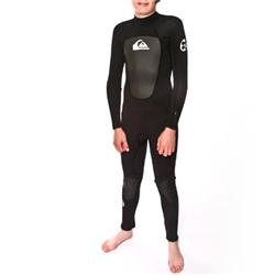 Boys Syncro 3/2mm Full Wetsuit - Black