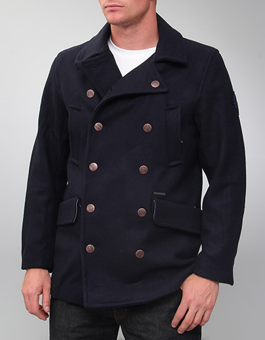 El Navarino P-Coat - Navy