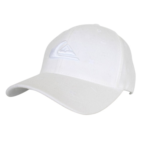 Quiksilver Mens Quiksilver Flexifit Cap White