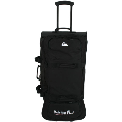 Mens Quiksilver Haulage 110ltr Split Roller Black