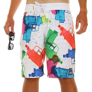 Printing Factory Boardies - White