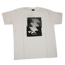 Saw Tooth Pk T-Shirt - White