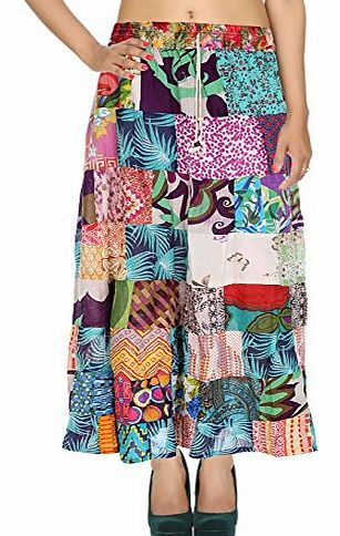 Indian Designer Boho Women Skirts Patchwork Long Skirt