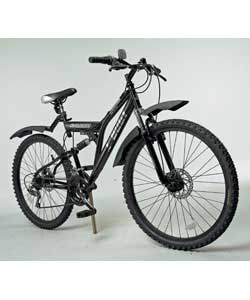 26in Thunderbolt Black Bike