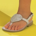 RAVEL nicola beaded heart sandal