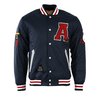 Raw Blue Winter Varsity Jacket A ( Navy )