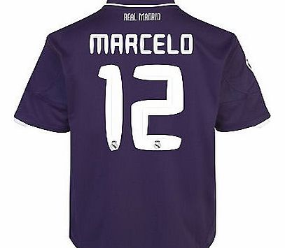 Adidas 2010-11 Real Madrid 3rd Shirt (Marcelo 12)