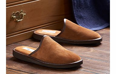 Suede Gents Mule Slippers