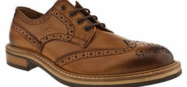 mens red or dead tan mr renton brogue shoes