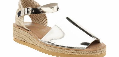 Silver Brighton Sandals