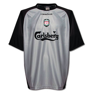 Reebok 02-03 Liverpool Hydro Train Jacquard Tee - Silver