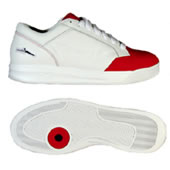 Reebok Mens RbK DJ - White/Silver/Red.