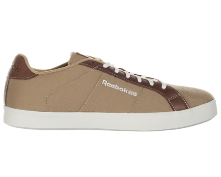 NPC Court MTL Beige Canvas Trainers