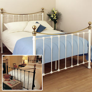 , Ambassador, 6FT Superking Metal Bedstead