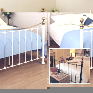 Ambassador- 4FT 6 Double Metal Bedstead