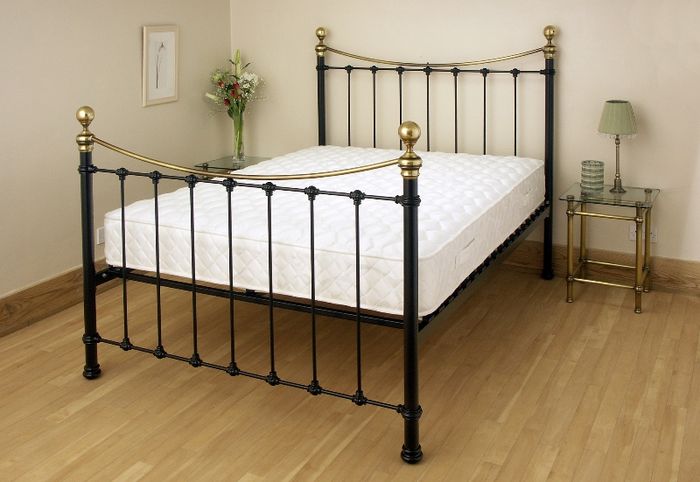 Ambassador 3ft Single Black Metal Bedstead