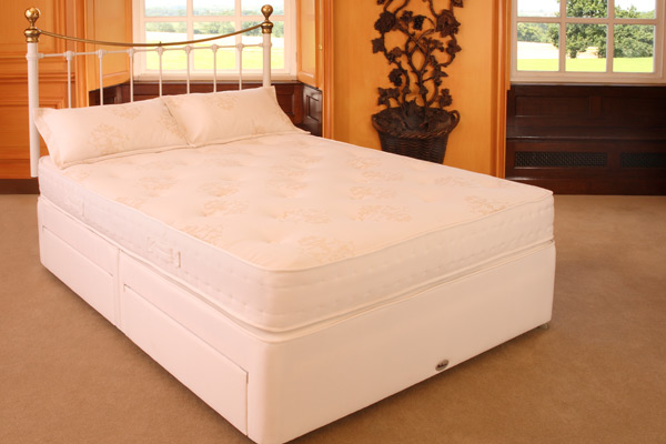 Latex Deluxe Divan Bed Single 90cm