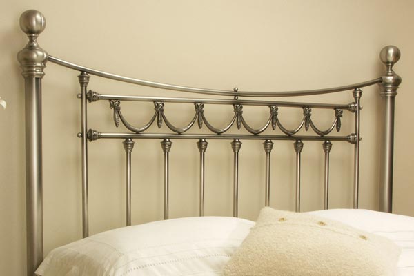 Papillion Classic Antique Brass Headboard Single