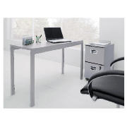 desk & filer, silver