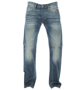 Billstrong Mid Denim Straight Leg Jeans