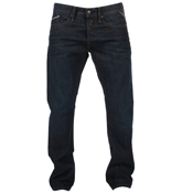 Waitom Dark Denim Straight Leg Jeans