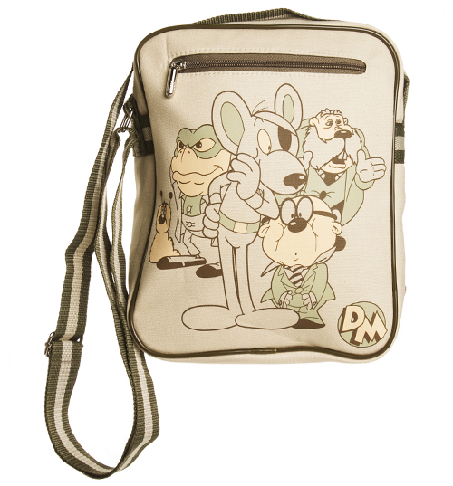 Canvas Danger Mouse Characters Flight Bag