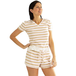 Retro Top- Stripe- Size 10