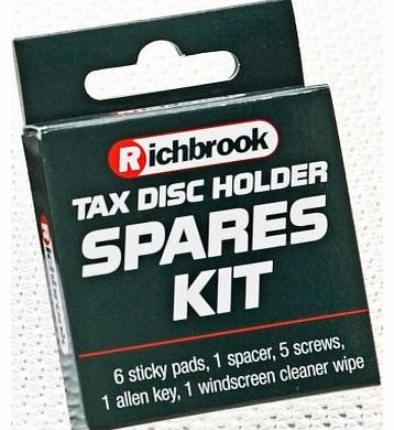 Car Tax Disc Holder Spares Kit - 4000.33