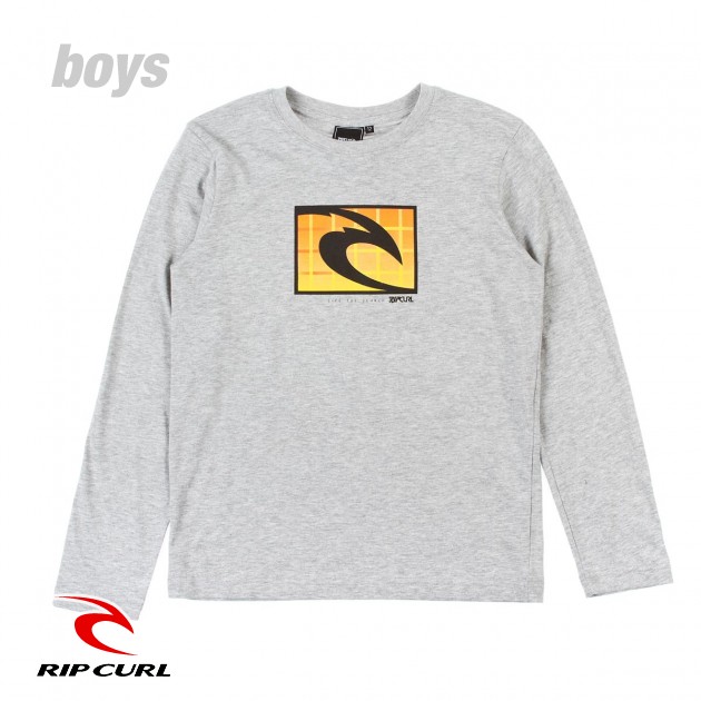 Boys Rip Curl Phoenix Plaid Long Sleeve T-Shirt