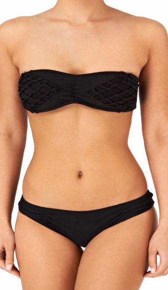 Womens Rip Curl Sunseeker Bandeau Bikini - Black