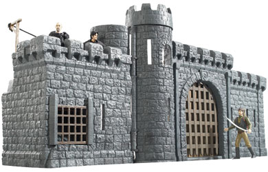 Hood Deluxe Sheriffand#39;s Castle Playset and Figures