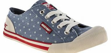 Rocket Dog womens rocket dog pale blue jazzin iv chambray