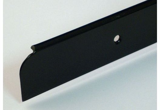 Kitchen Worktop Trim End Cap Black 40mm x 630mm