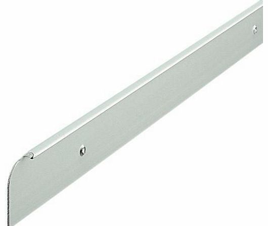 Kitchen Worktop Trim End Cap Matt Silver 30mm x 630mm